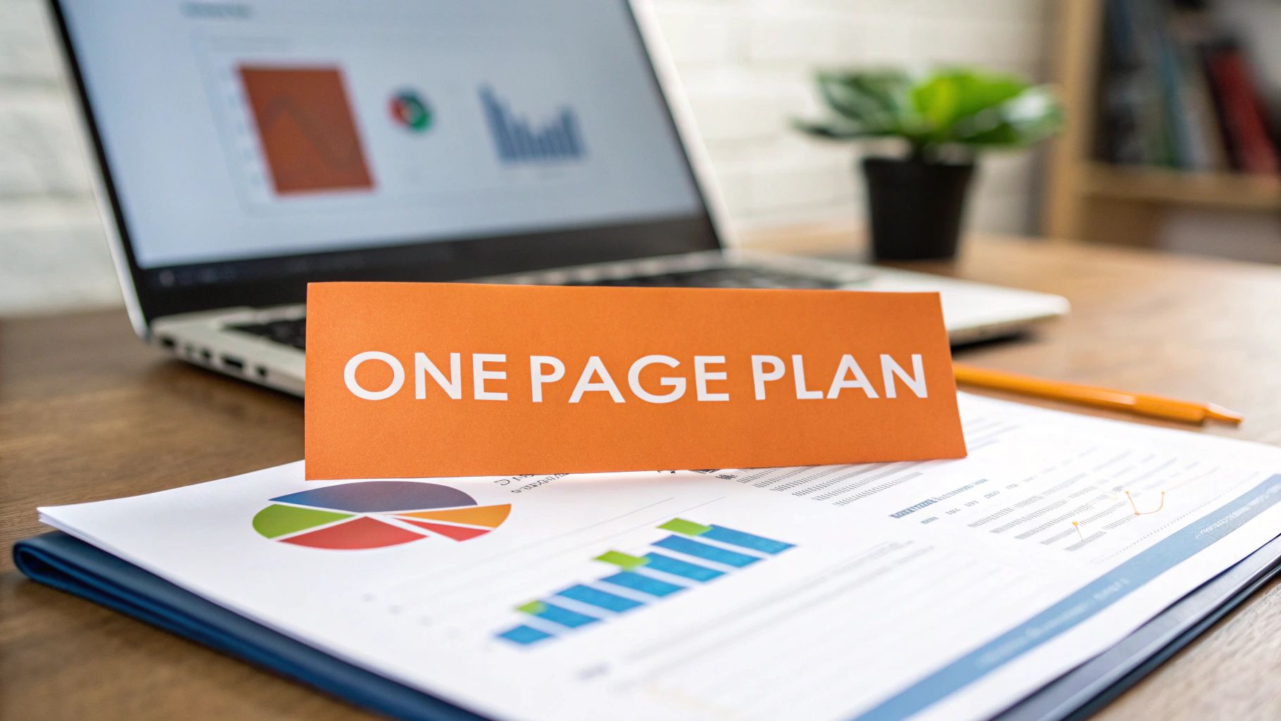 Crafting One Page Marketing Plans That Drive Growth