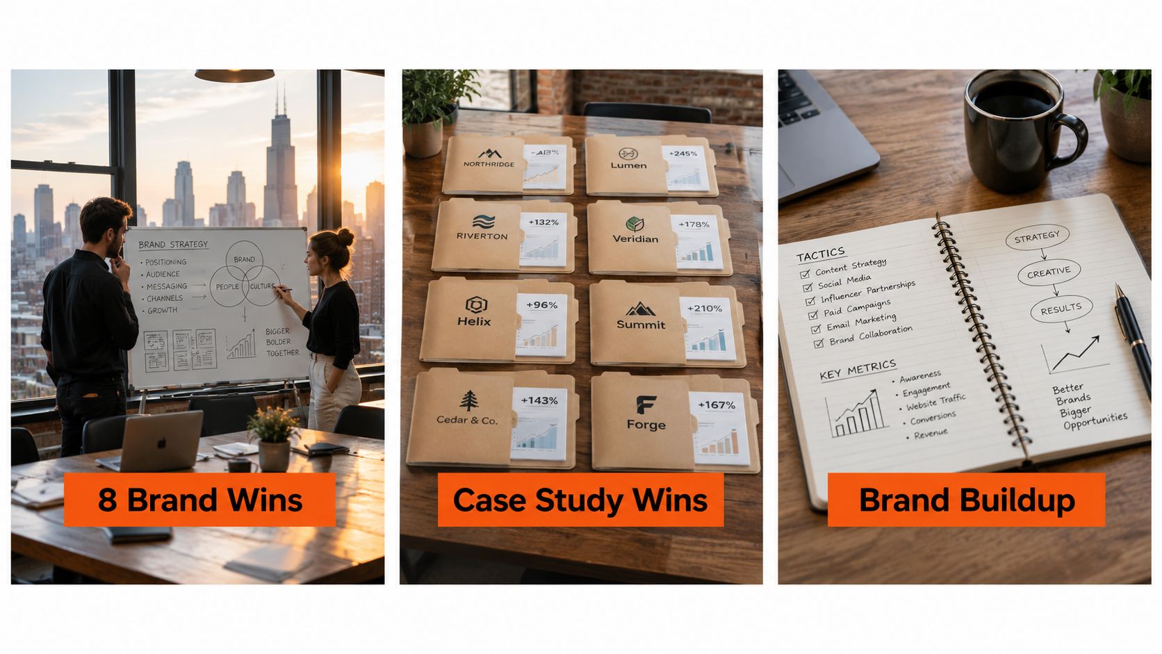 8 Brand Building Case Study Wins for Chicago Founders